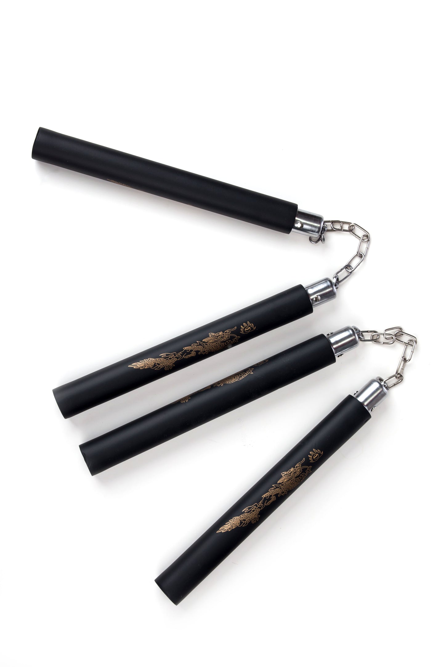 Twinpack foam nunchucks/nunchackus