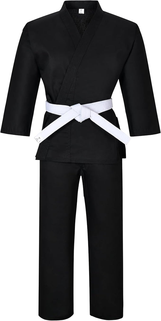 12 oz Black Heavyweight Karate Gi