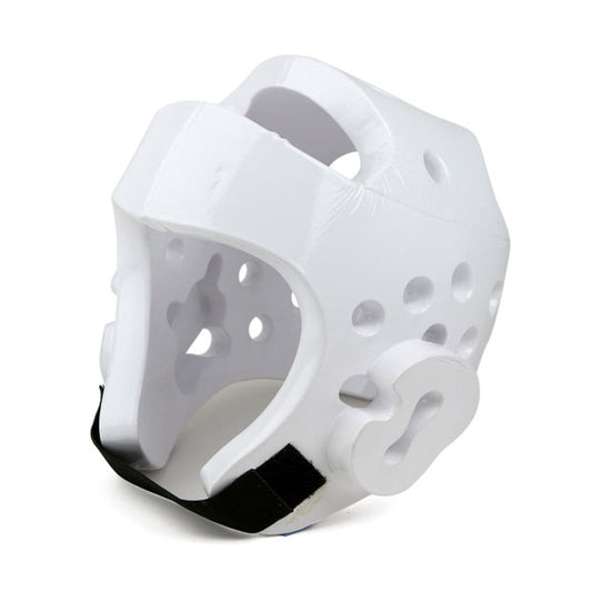 White foam dipped headgear