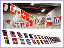 Load image into Gallery viewer, 200 Country Flags, 50 Meters In Length, International Banner, Olympics World Cup Grand Opening
